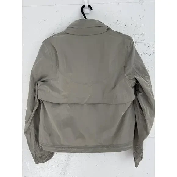 Lululemon Jacket Womens 4 Lightweight Hooded Windbreaker Full Zip Drawstring - Picture 6 of 8